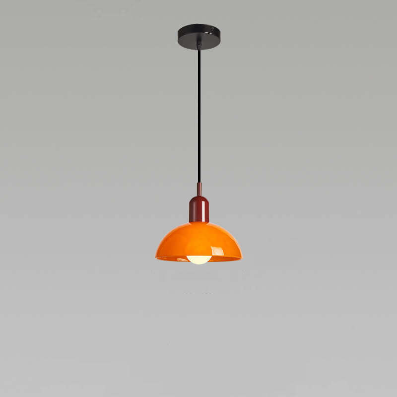 Minimalist Glass Hemisphere Pendant Light