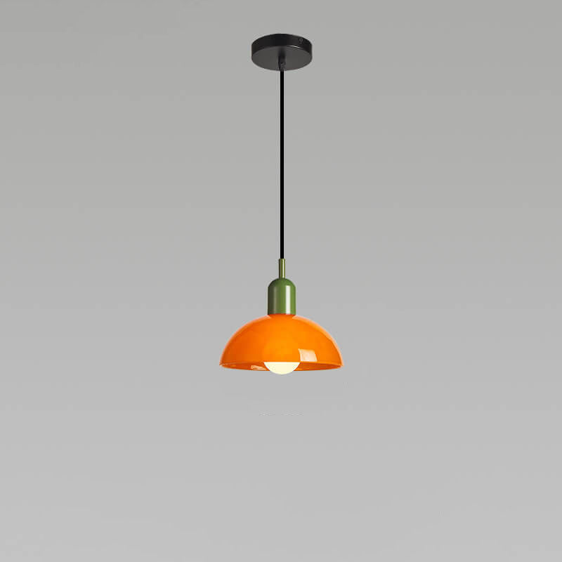 Minimalist Glass Hemisphere Pendant Light