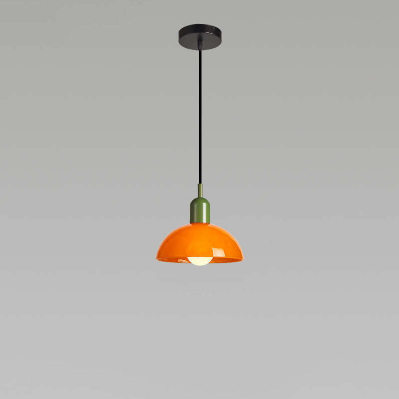 Minimalist Glass Hemisphere Pendant Light