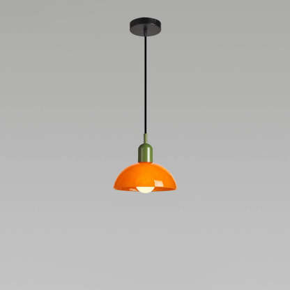 Minimalist Glass Hemisphere Pendant Light