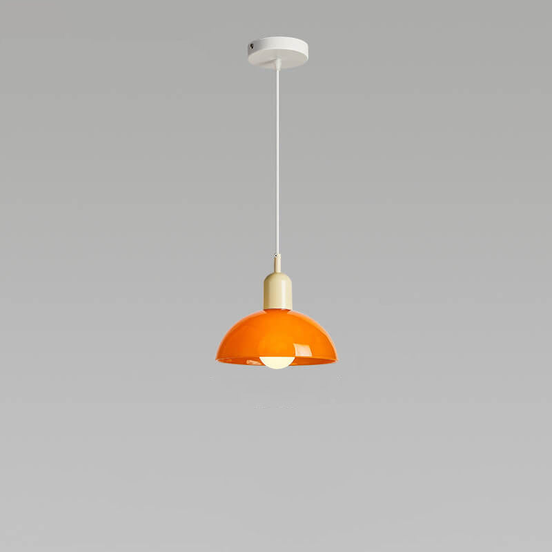 Minimalist Glass Hemisphere Pendant Light