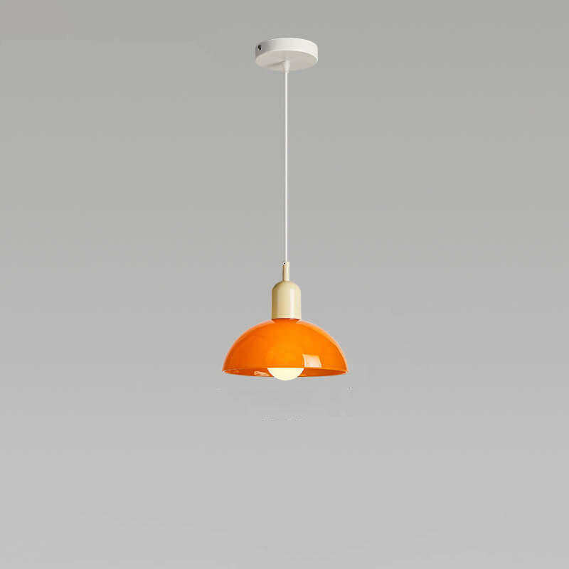 Minimalist Glass Hemisphere Pendant Light
