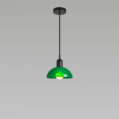 Minimalist Glass Hemisphere Pendant Light