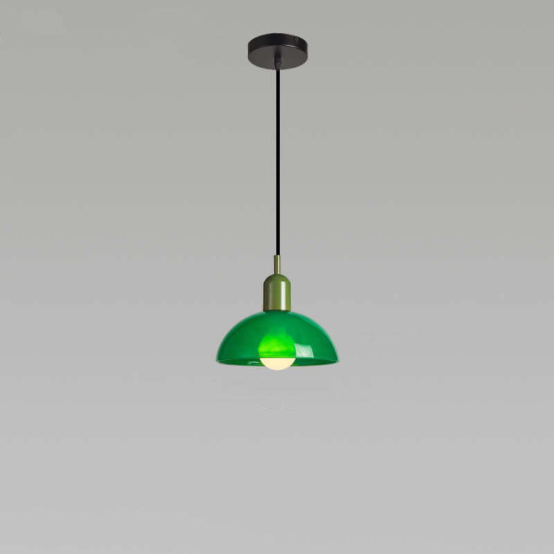 Minimalist Glass Hemisphere Pendant Light
