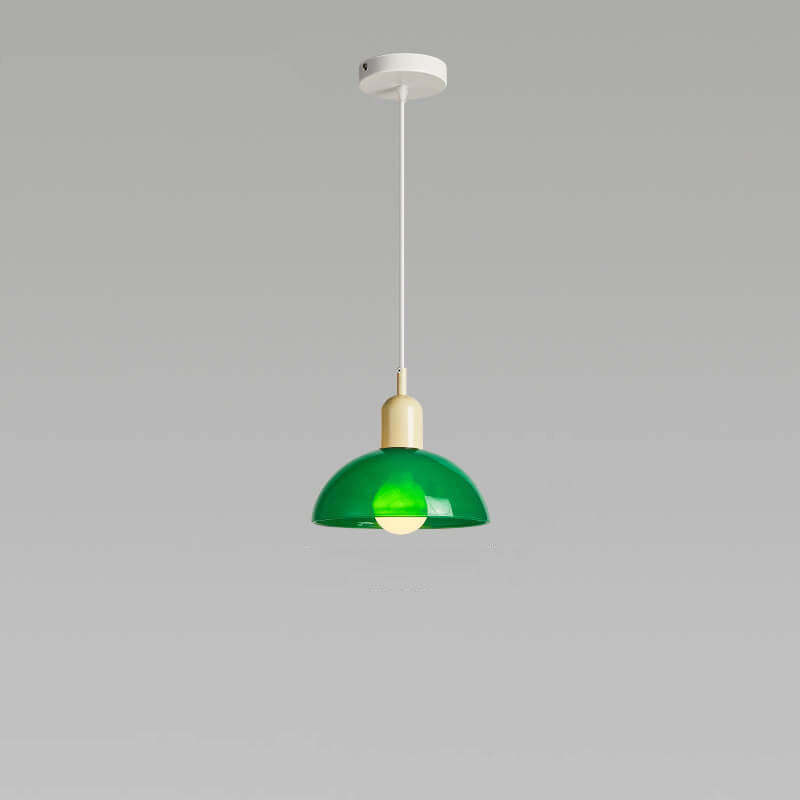 Minimalist Glass Hemisphere Pendant Light