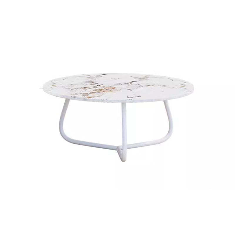 Boho Waterproof Rattan Rope Round Outdoor Side Table