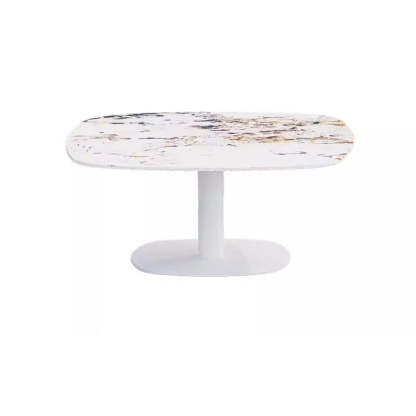 Boho Waterproof Rattan Rope Round Outdoor Side Table