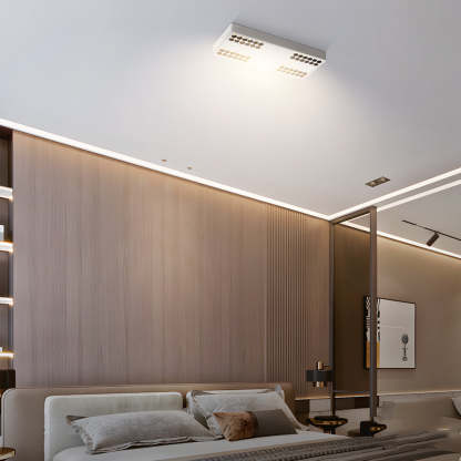 Square Rectangle Aluminum LED Flush Ceiling Downlight