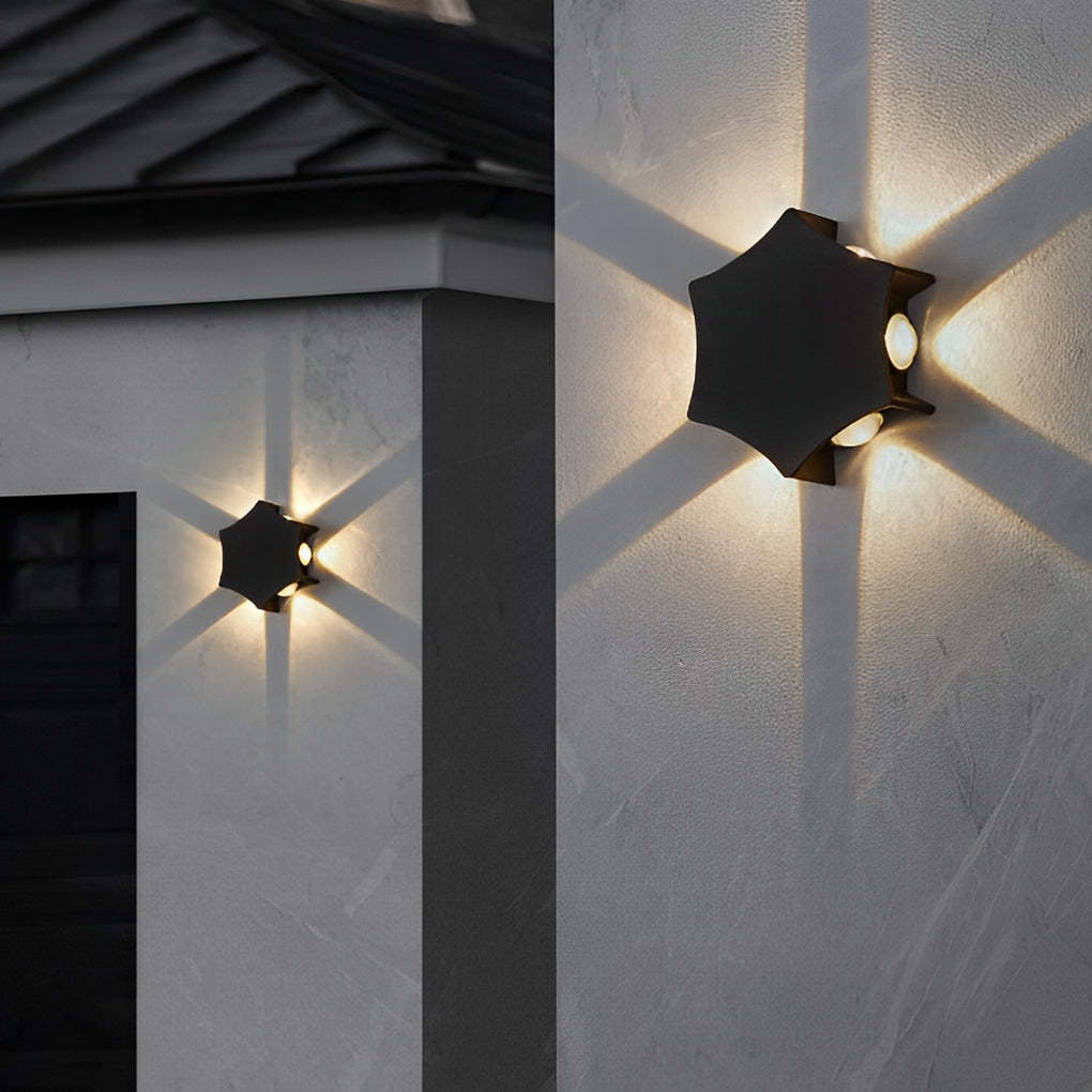 Four Way Wall Light Facade Light Outdoor LED 8W 4W 19W 6W Waterproof-Lighom