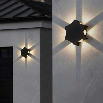Four Way Wall Light Facade Light Outdoor LED 8W 4W 19W 6W Waterproof-Lighom