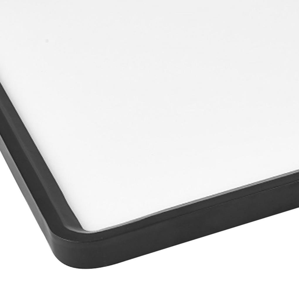 Modern Flat Industrial Black Flush Mount Ceiling Lights for Kitchen Dining Room Lighting-Lighom