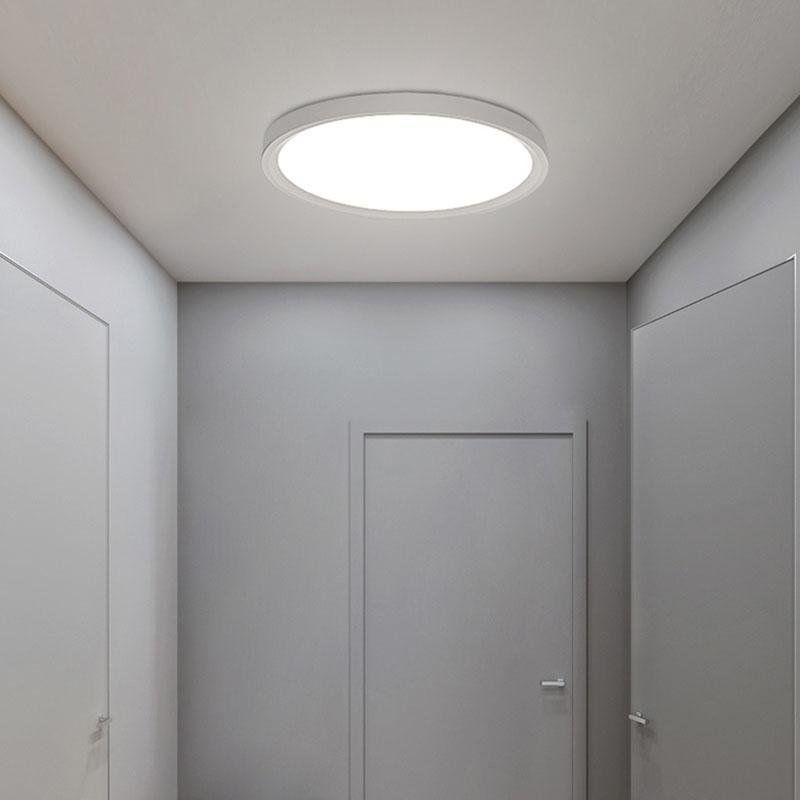 Nordic Industrial Black Flush Mount Kitchen Ceiling Light