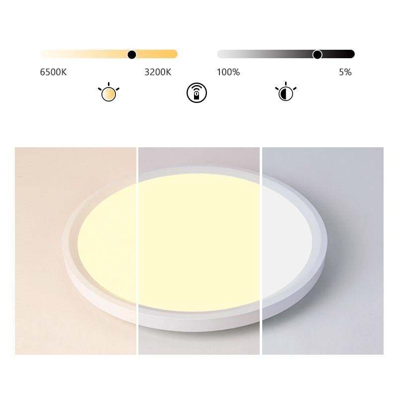 Nordic Industrial Black Flush Mount Kitchen Ceiling Light