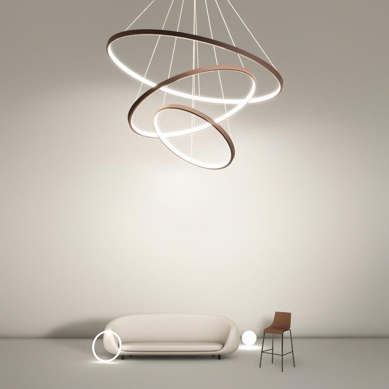 Hanging Dining Room Chandelier Modern Chandelier with Remote Control-Lighom