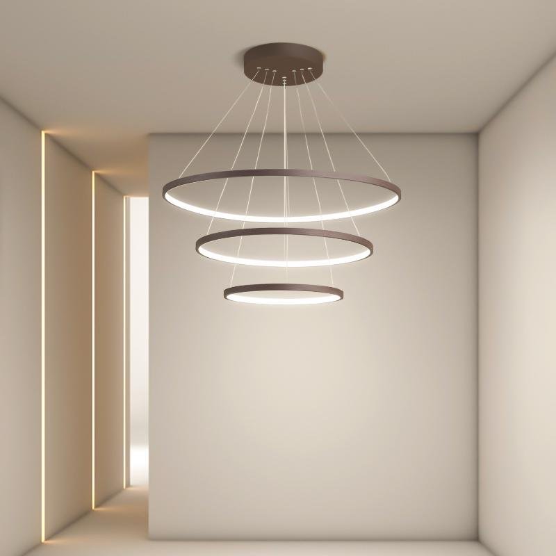 Hanging Dining Room Chandelier Modern Chandelier with Remote Control-Lighom