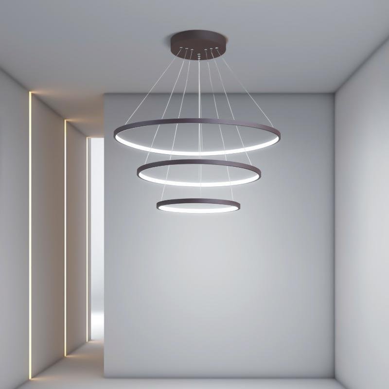 Hanging Dining Room Chandelier Modern Chandelier with Remote Control-Lighom