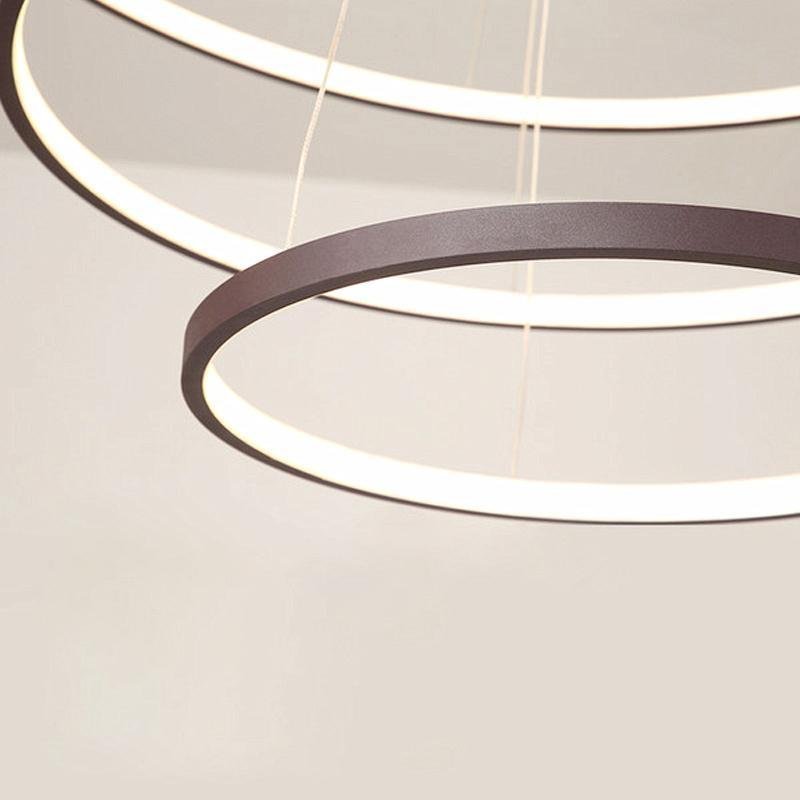 Hanging Dining Room Chandelier Modern Chandelier with Remote Control-Lighom