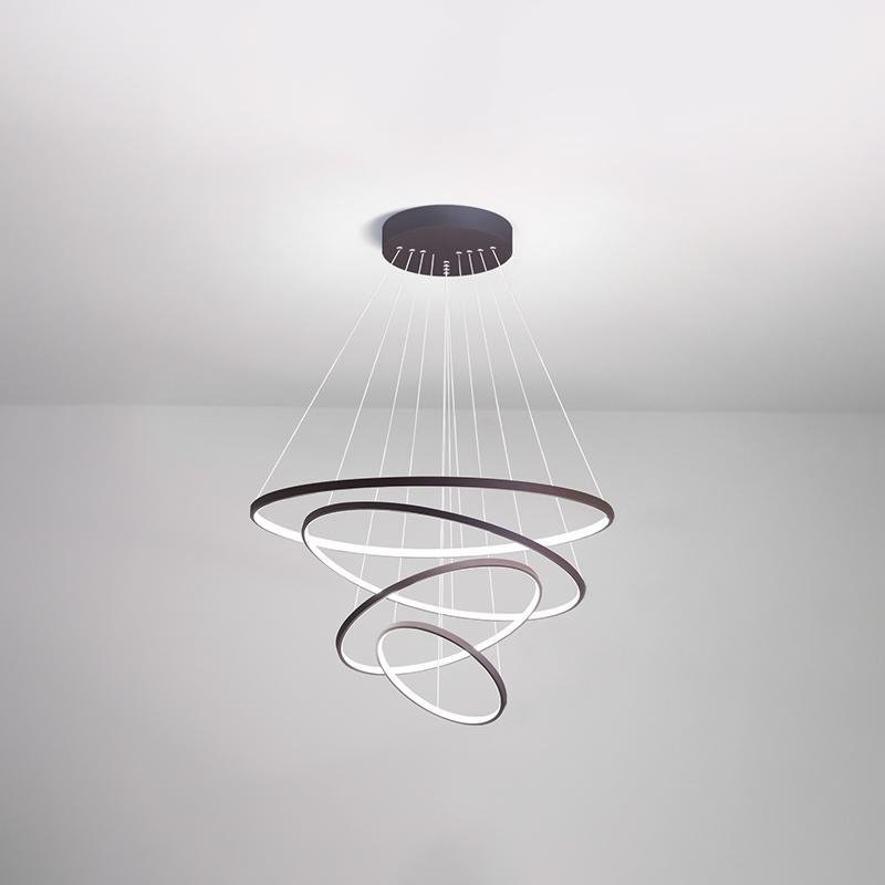 Hanging Dining Room Chandelier Modern Chandelier with Remote Control-Lighom