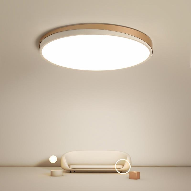 Circle Modern Flush Mount Kitchen Dining Ceiling Light