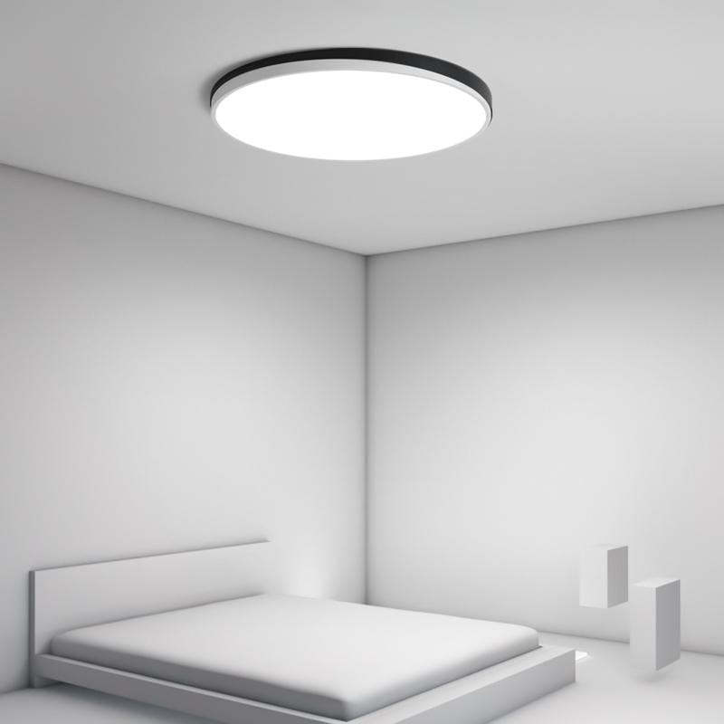Circle Modern Flush Mount Kitchen Dining Ceiling Light