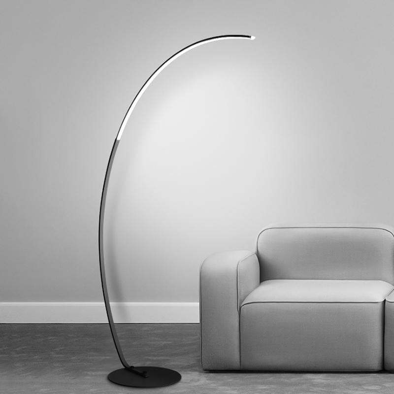 Strip LED Arc Floor Lamp