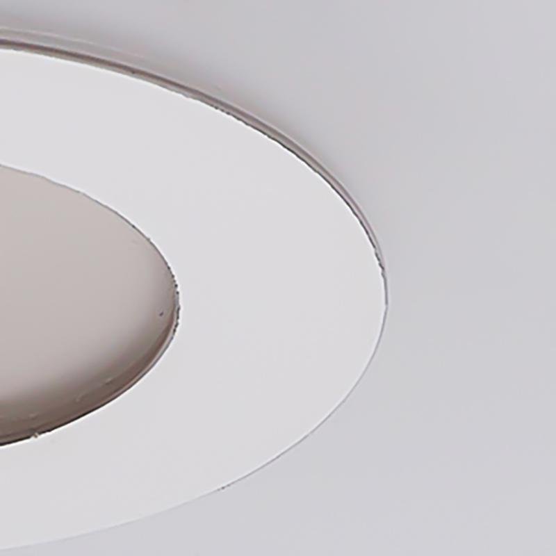 Modern Flush Mount Light Concentric Circle Flower Shaped Light-Lighom