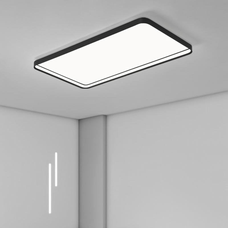 35'' Rectangular LED Modern Flush Mount Lighting for Living Room-Lighom