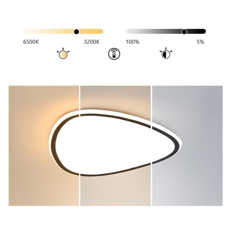 Nordic Reuleaux Modern Flush Mount