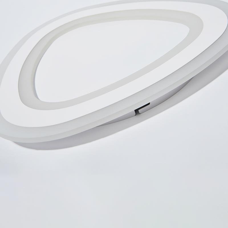 Triangle Shaped Modern Flush Mount Lights LED Ceiling Light-Lighom