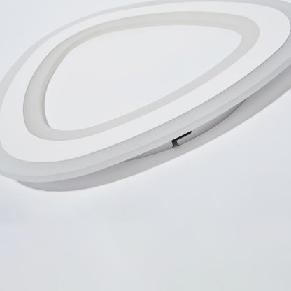 Triangle Shaped Modern Flush Mount Lights LED Ceiling Light-Lighom
