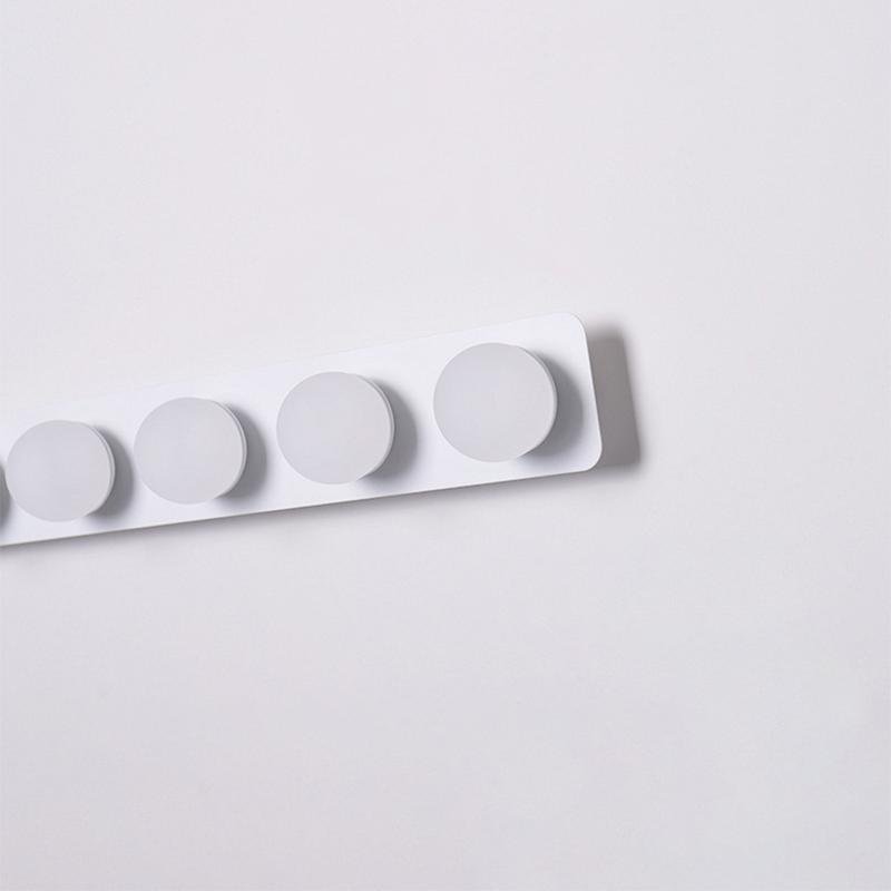 LED Wall Sconce 5-Head Spherical Adjustable Spotlight