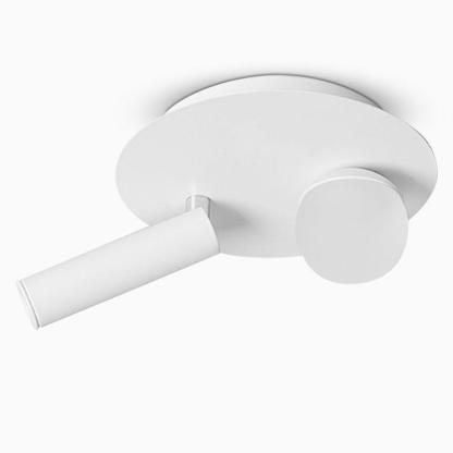 8'' Round Small Flush Mount Light with LED Bulb and Spotlight-Lighom