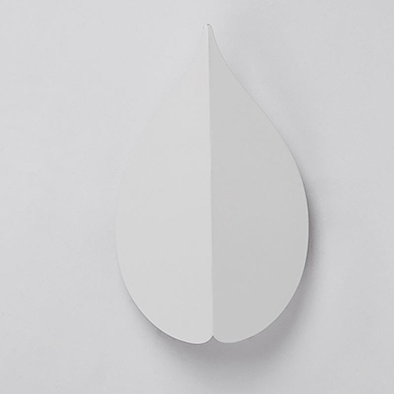 Soft Warm White Modern Leaf Shaped Wall Sconces-Lighom