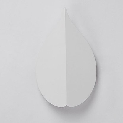 Soft Warm White Modern Leaf Shaped Wall Sconces-Lighom