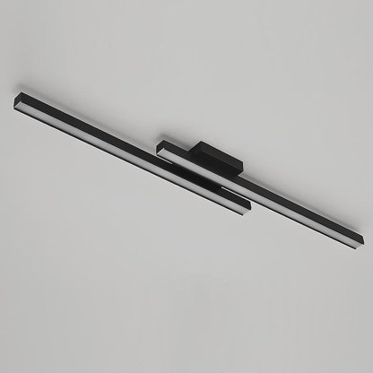 35'' Modern LED Rectangular Shaped Flush Mount Kitchen Lighting Ceiling Light-Lighom