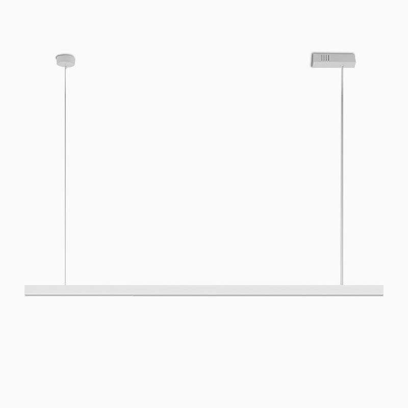 Modern Linear Farmhouse Black Chandelier-Lighom
