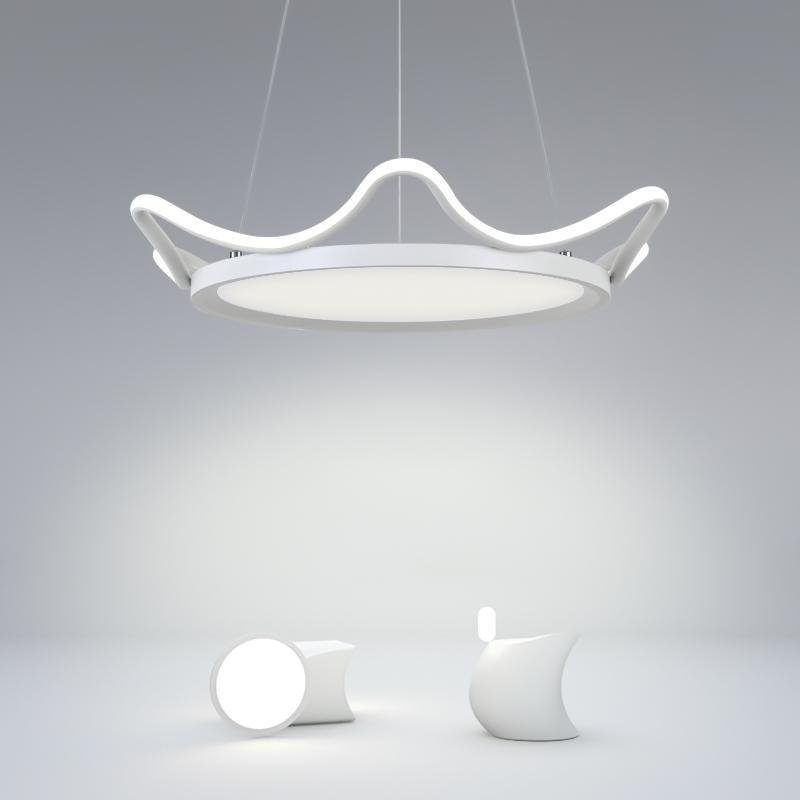 Circular LED Industrial Pendant