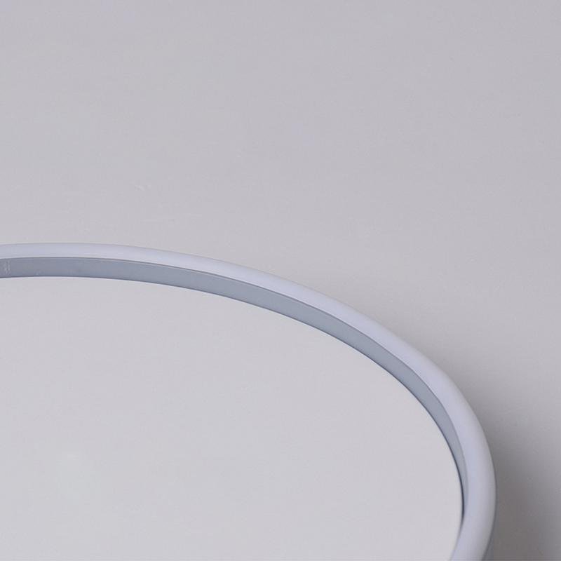 Modern Circle Halo Bedroom Flush Mount