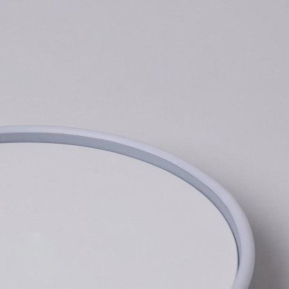 Modern Circle Halo Bedroom Flush Mount