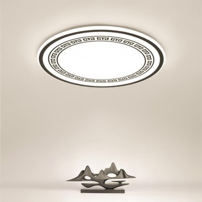 Eastern Round Flush Mount Kitchen Lighting Dining Room Lighting Ceiling Light-Lighom