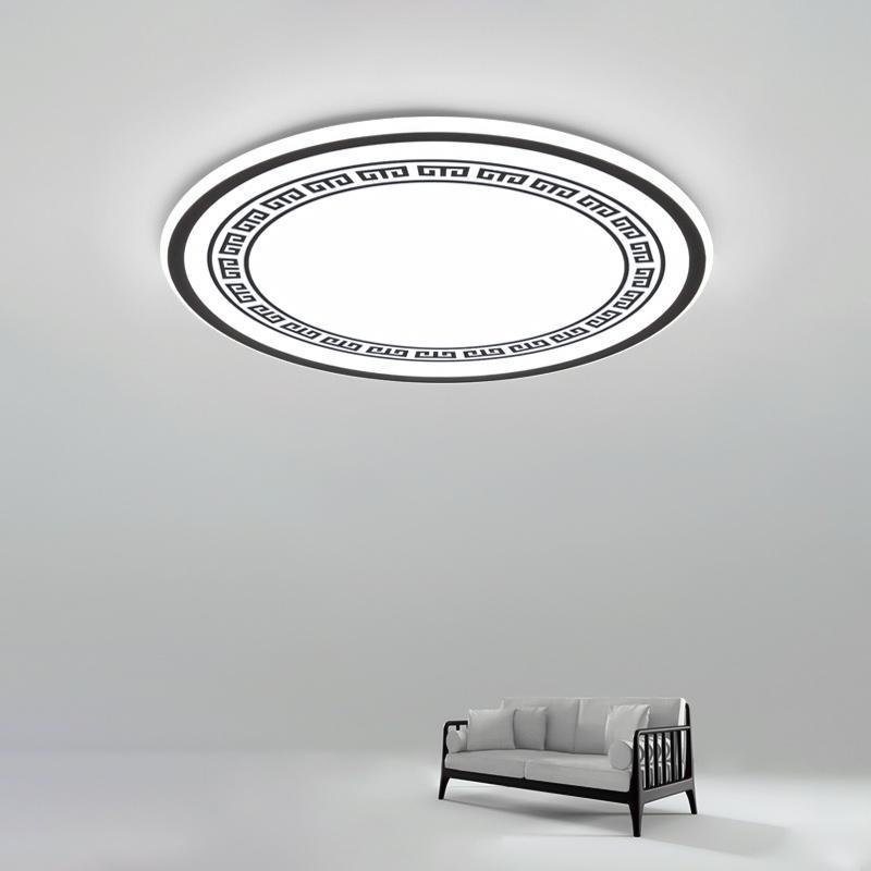 Eastern Round Flush Mount Kitchen Lighting Dining Room Lighting Ceiling Light-Lighom