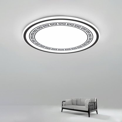 Eastern Round Flush Mount Kitchen Lighting Dining Room Lighting Ceiling Light-Lighom
