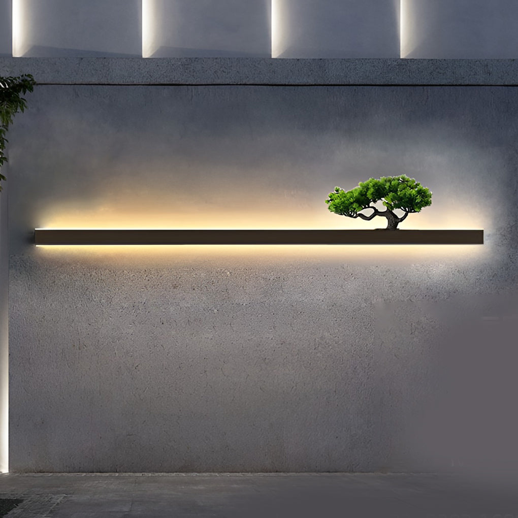 Strip Decorative Modern Outdoor Wall Sconce