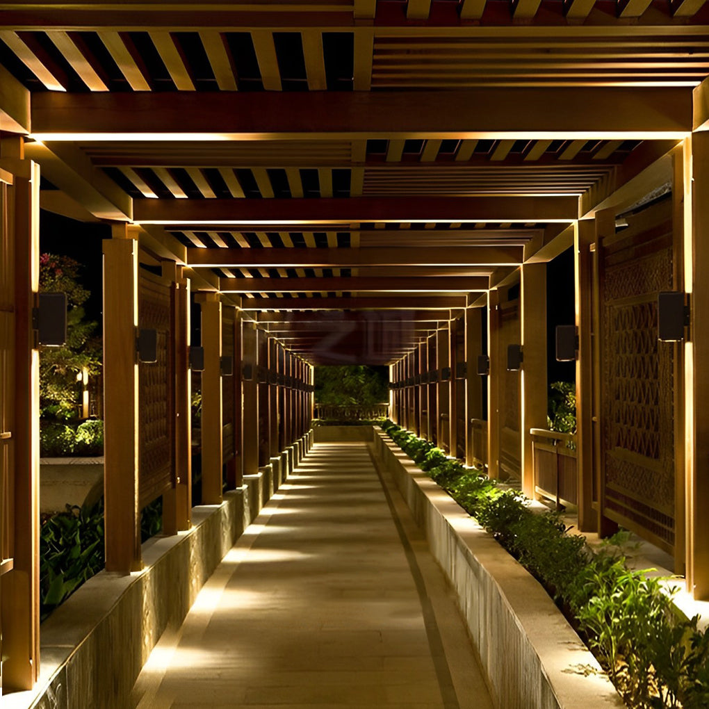 Up-Down Outdoor Modern LED Wall Washer Light