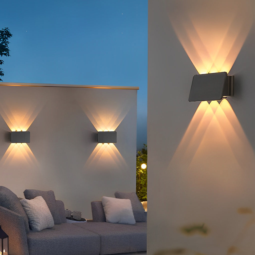 Up Down LED Solar Wall Washer Lamp