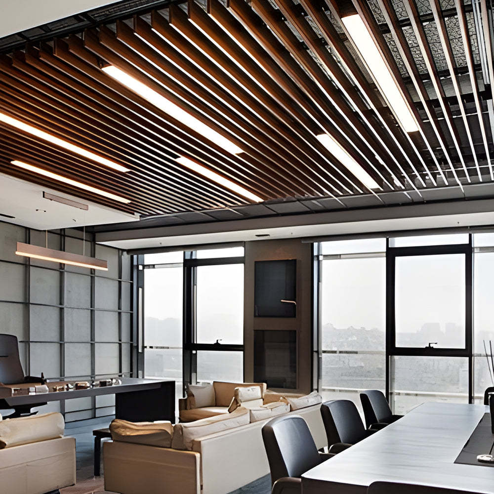 47" Tri-Proof IP65 White Vapor-Tight Ceiling
