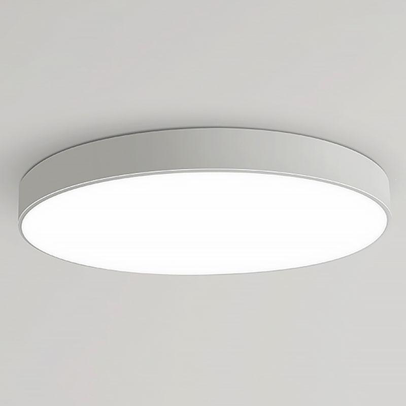 16" Round Dimmable Modern Flush Mount Remote Light