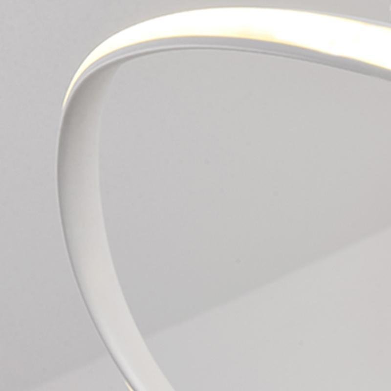 20'' LED Ribbon Modern Flush Mount Ceiling Lights for Living Room-Lighom