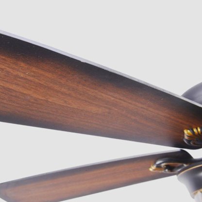 5-blade Farmhouse Style Ceiling Fan with Lights and Remote for Bedroom-Lighom