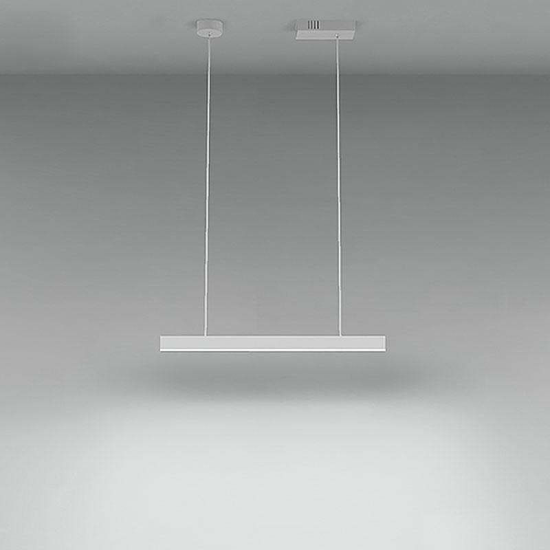 Modern Linear Farmhouse Black Chandelier-Lighom